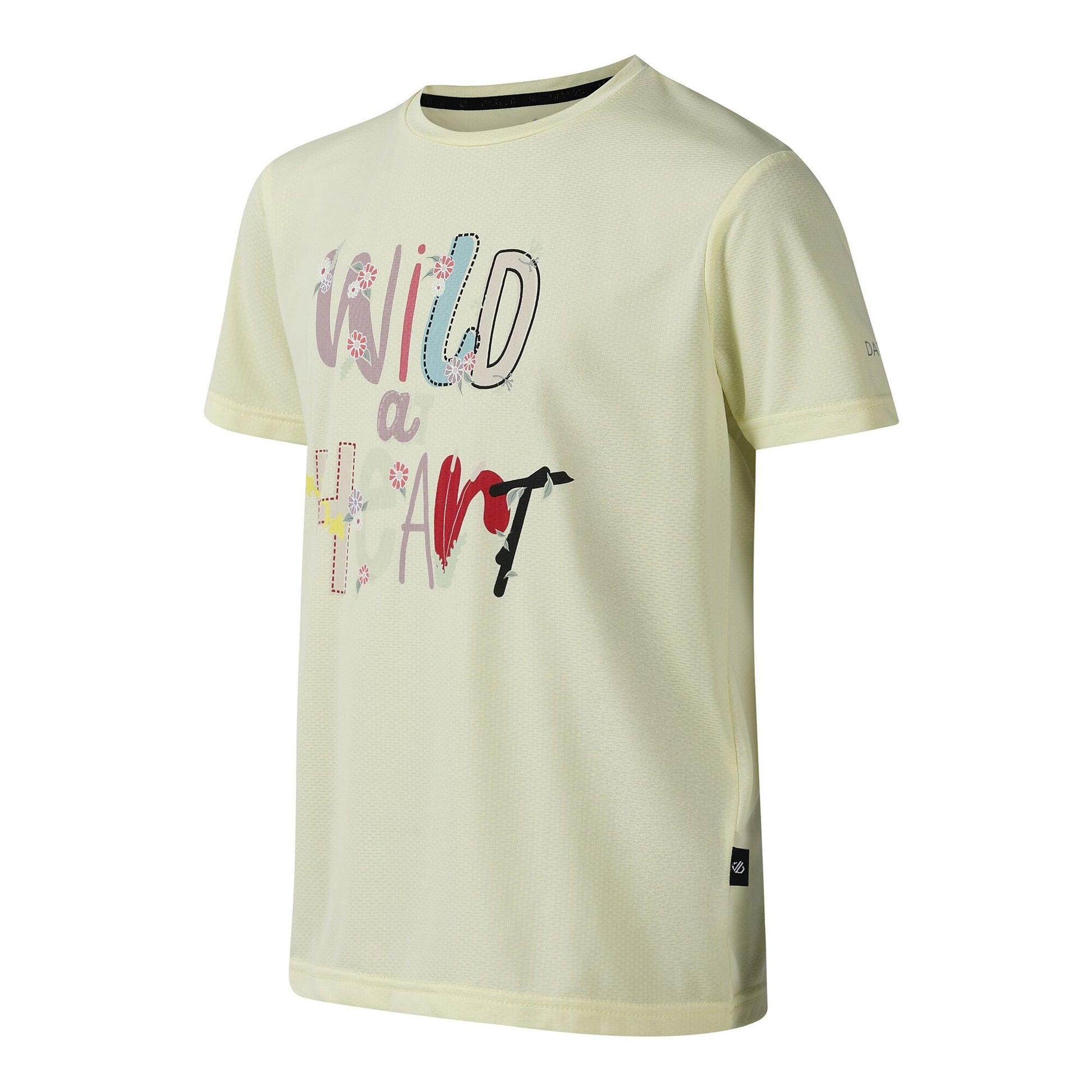 Wax Yellow - Side - Dare 2B Childrens-Kids Amusing T-Shirt