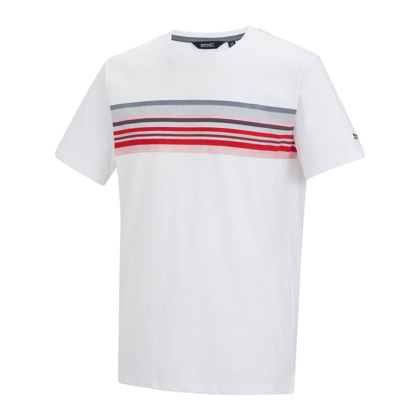 White - Side - Regatta Mens Rendro T-Shirt
