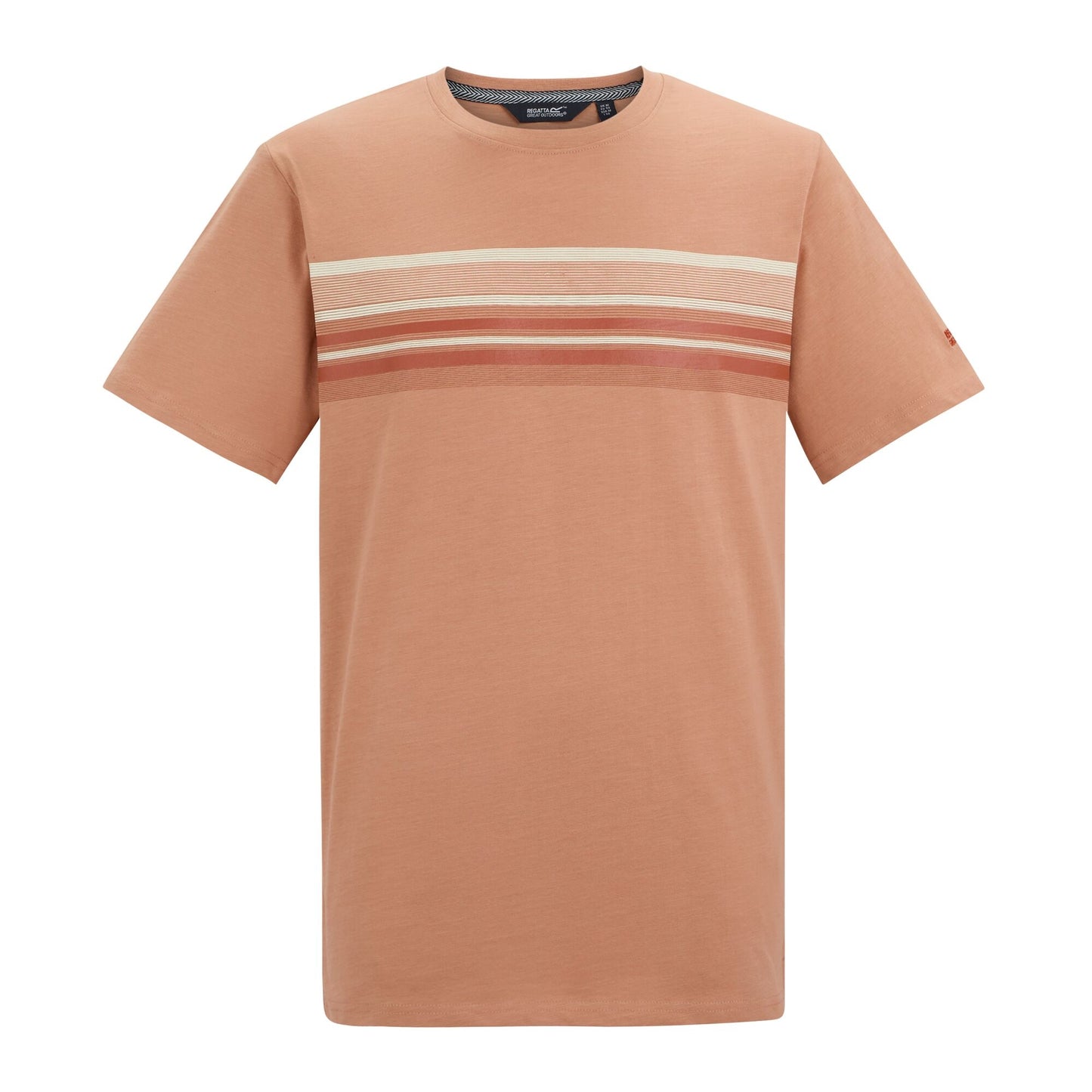 Italian Clay - Front - Regatta Mens Rendro T-Shirt