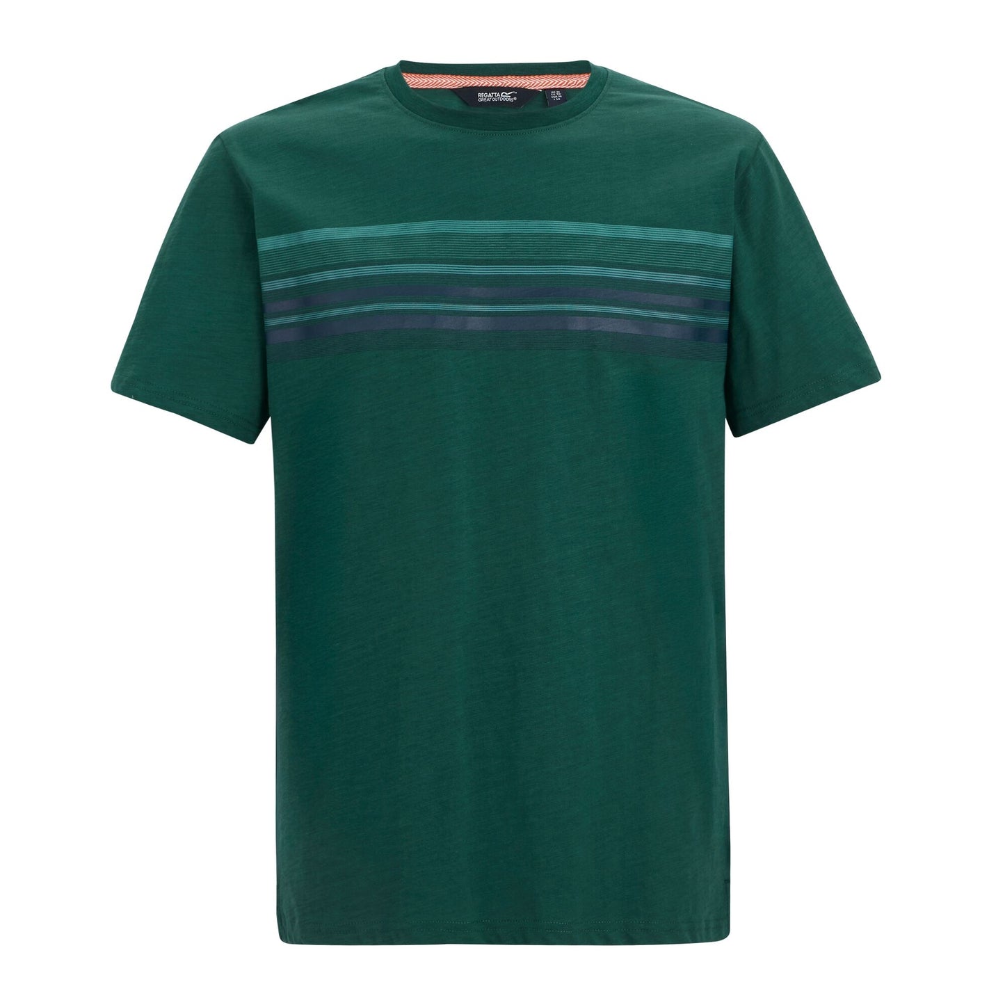 Mediterranea - Front - Regatta Mens Rendro T-Shirt