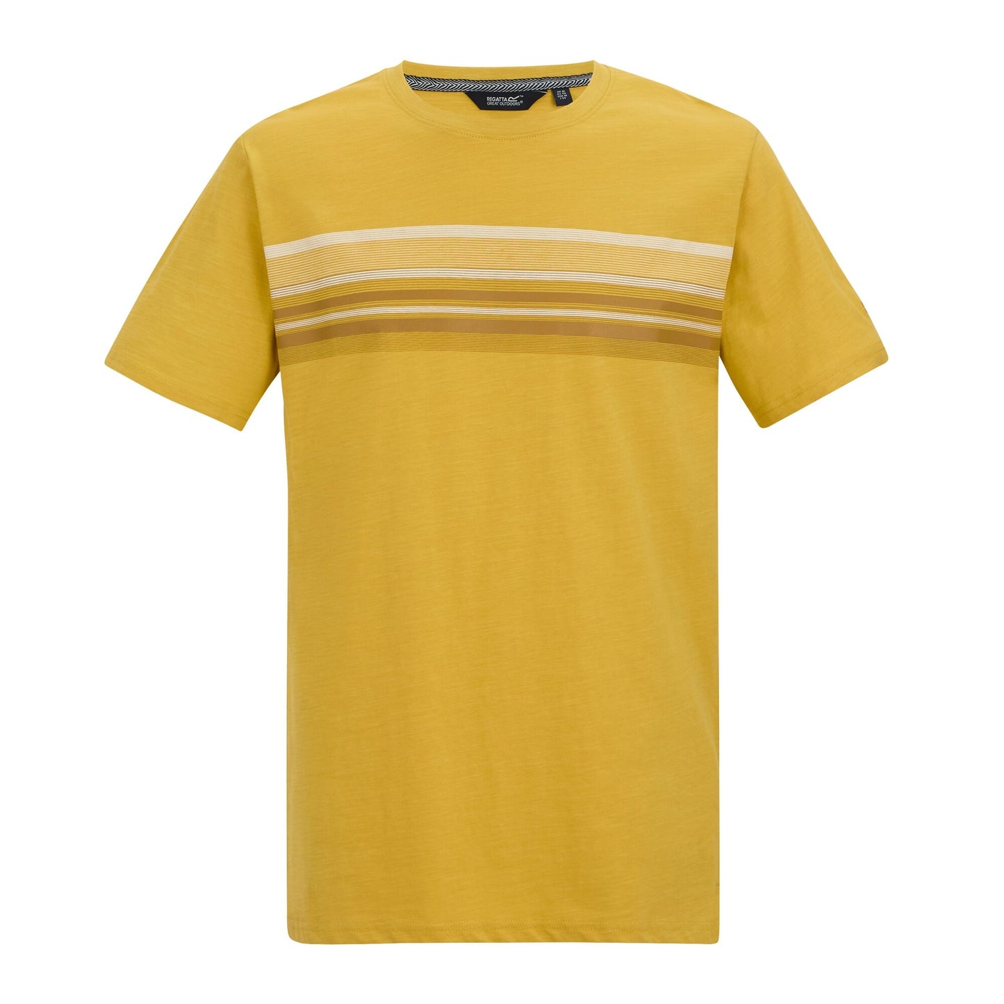 Ceylon Yellow - Front - Regatta Mens Rendro T-Shirt