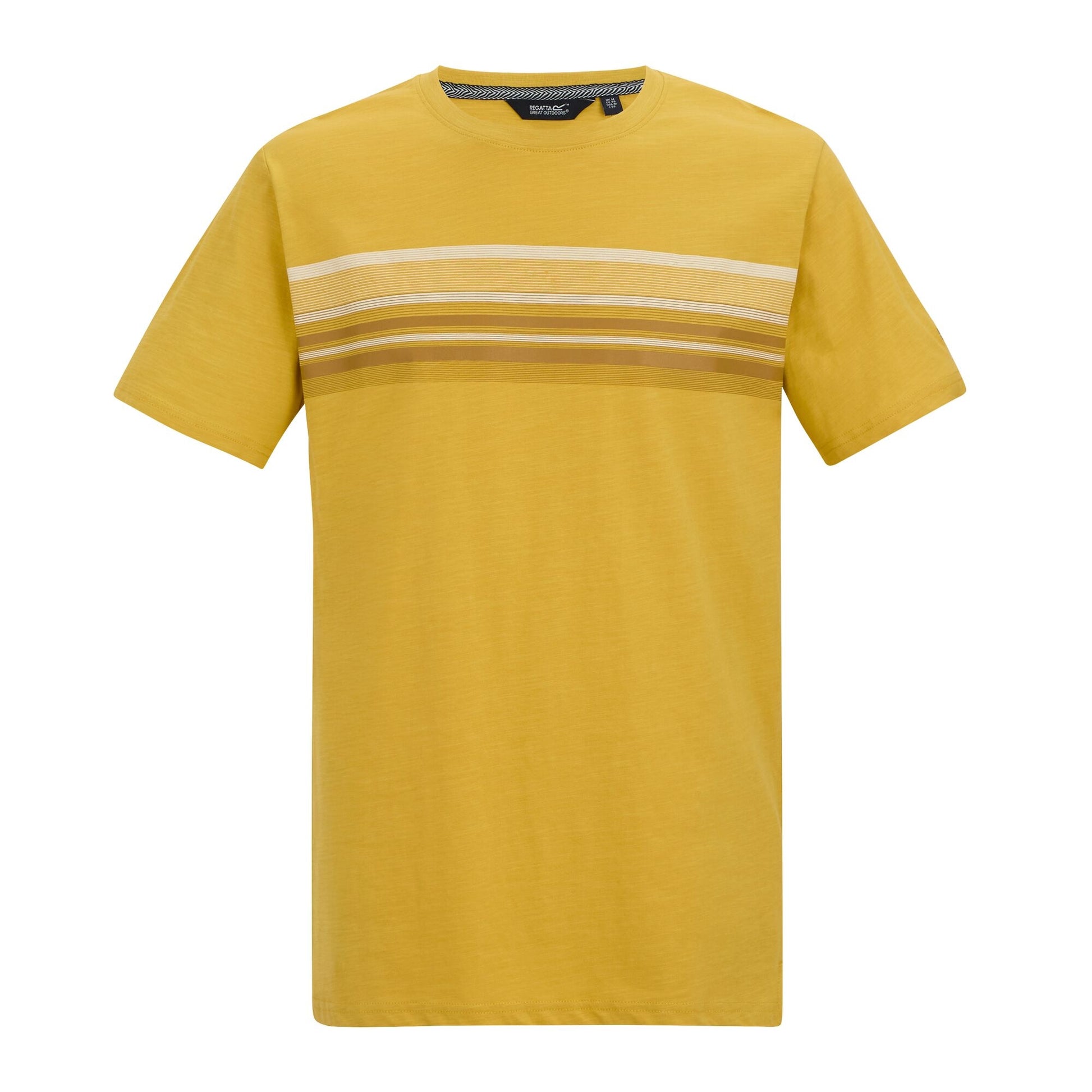 Ceylon Yellow - Front - Regatta Mens Rendro T-Shirt