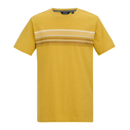 Ceylon Yellow - Front - Regatta Mens Rendro T-Shirt