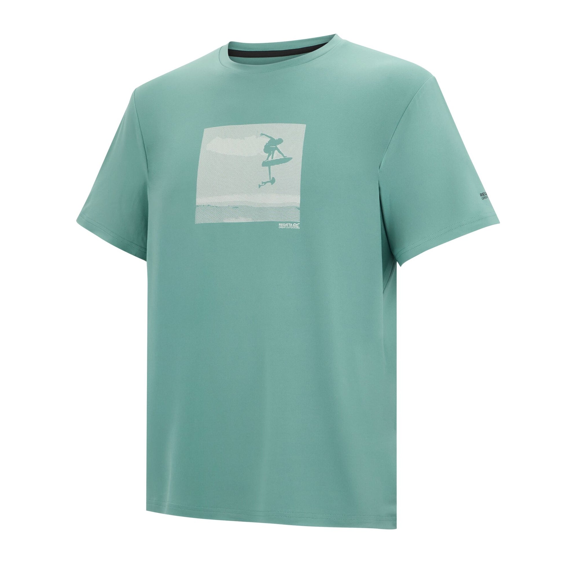 Arctic - Side - Regatta Mens Fingal Hydrofoiling T-Shirt