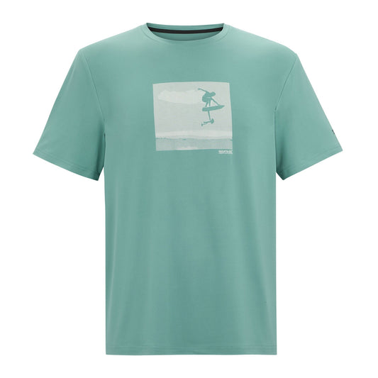 Arctic - Front - Regatta Mens Fingal Hydrofoiling T-Shirt