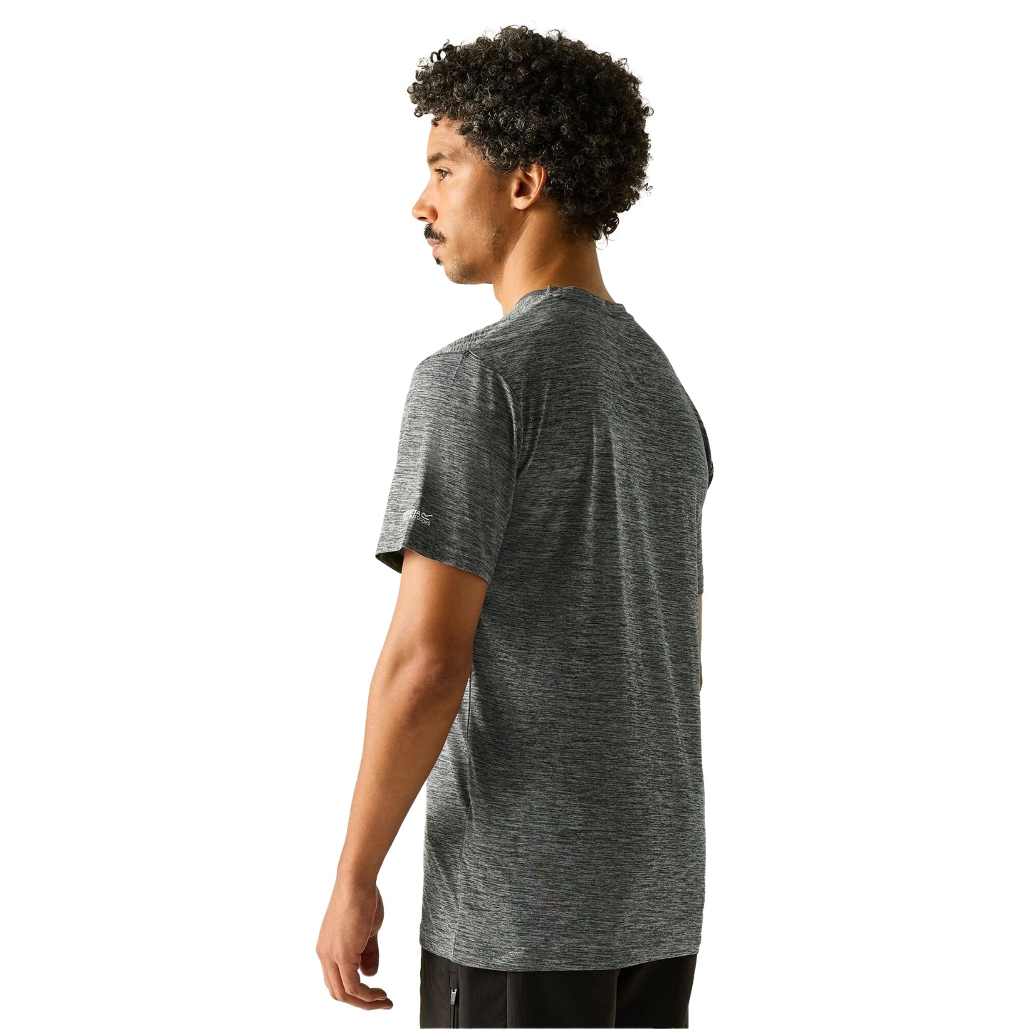 Dark Storm - Pack Shot - Regatta Mens Fingal Mountain Marl T-Shirt