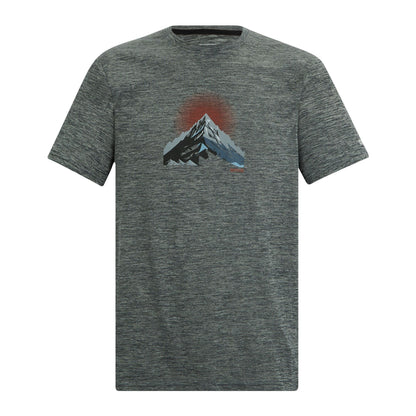 Dark Storm - Front - Regatta Mens Fingal Mountain Marl T-Shirt