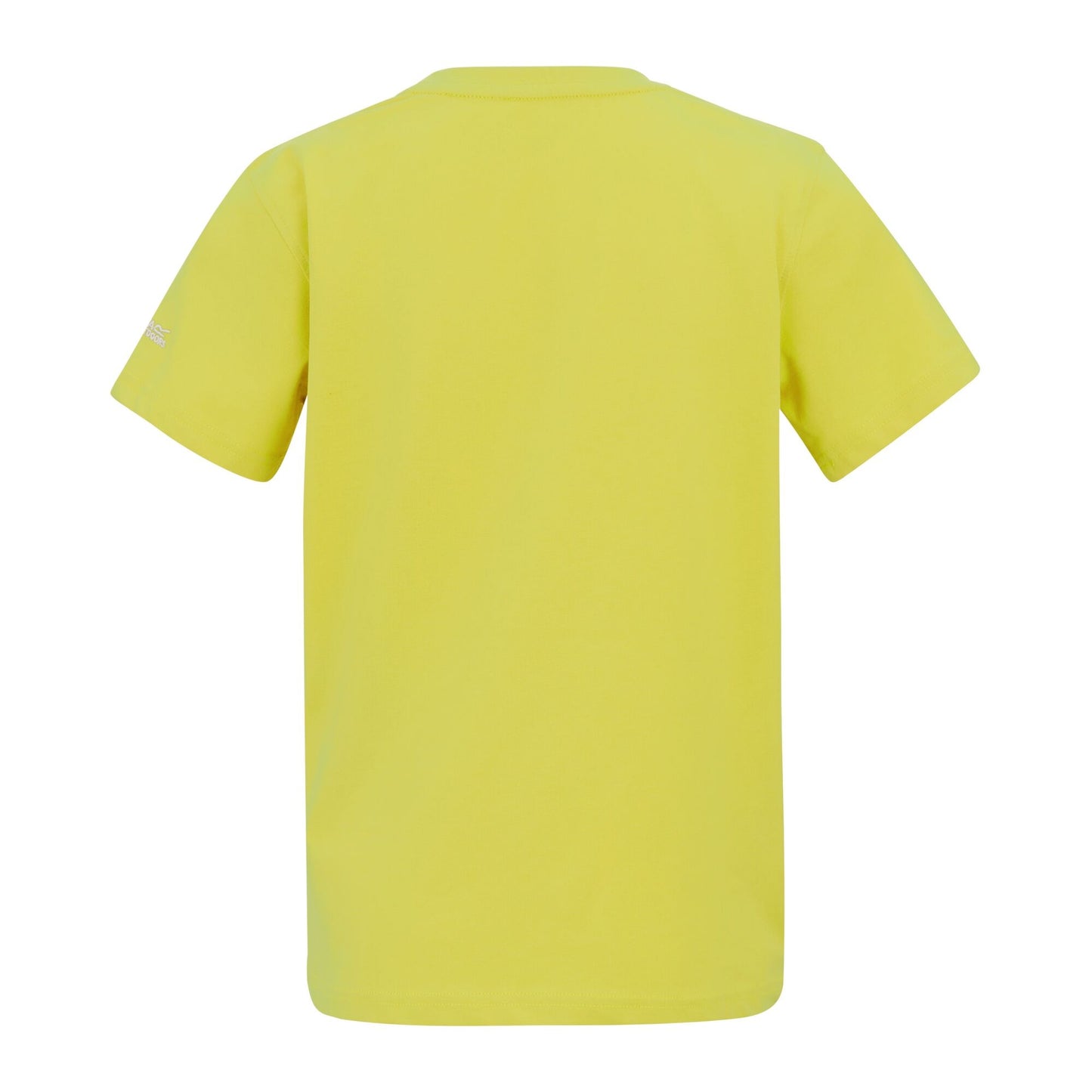 Canary Yellow - Back - Regatta Childrens-Kids Bosley Floral T-Shirt