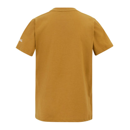 Wood Brown - Back - Regatta Childrens-Kids Bosley Camping T-Shirt