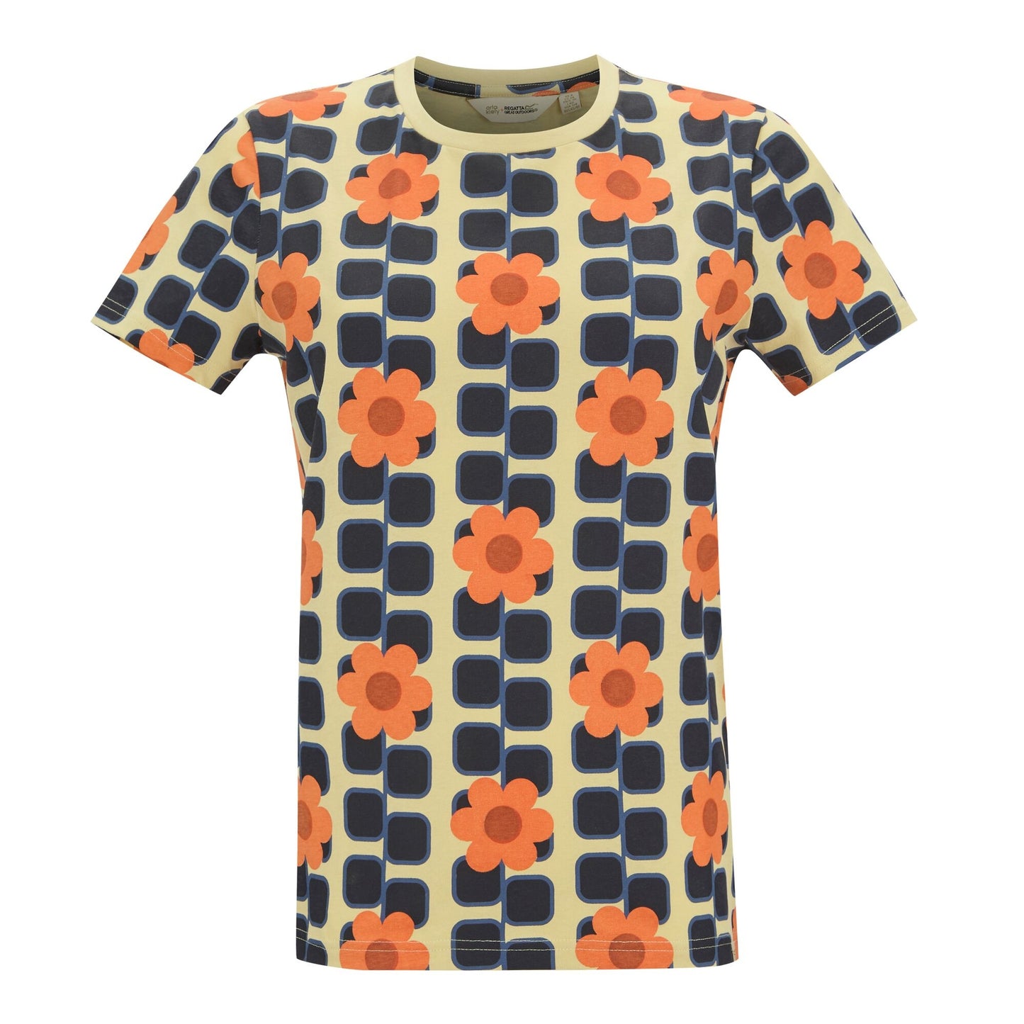 Orange - Front - Regatta Womens-Ladies Orla Kiely T-Shirt