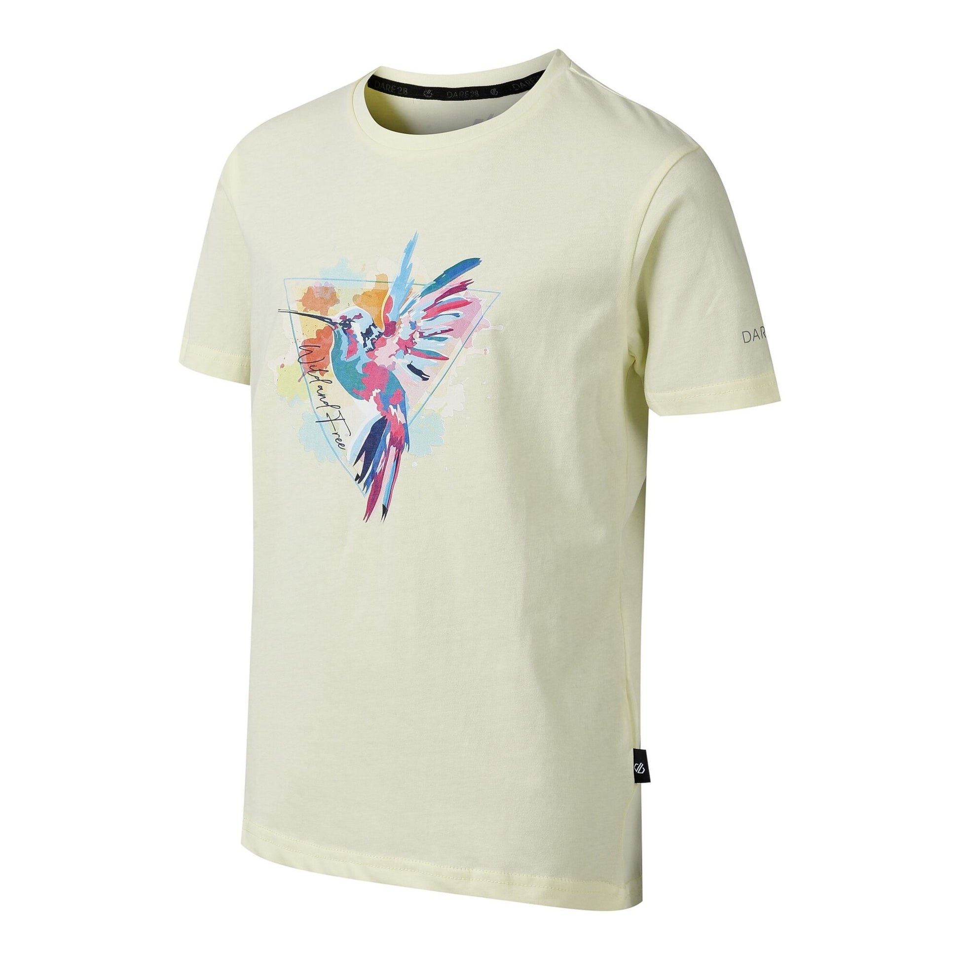 Wax Yellow - Side - Dare 2B Childrens-Kids Trailblazer III Hummingbird T-Shirt