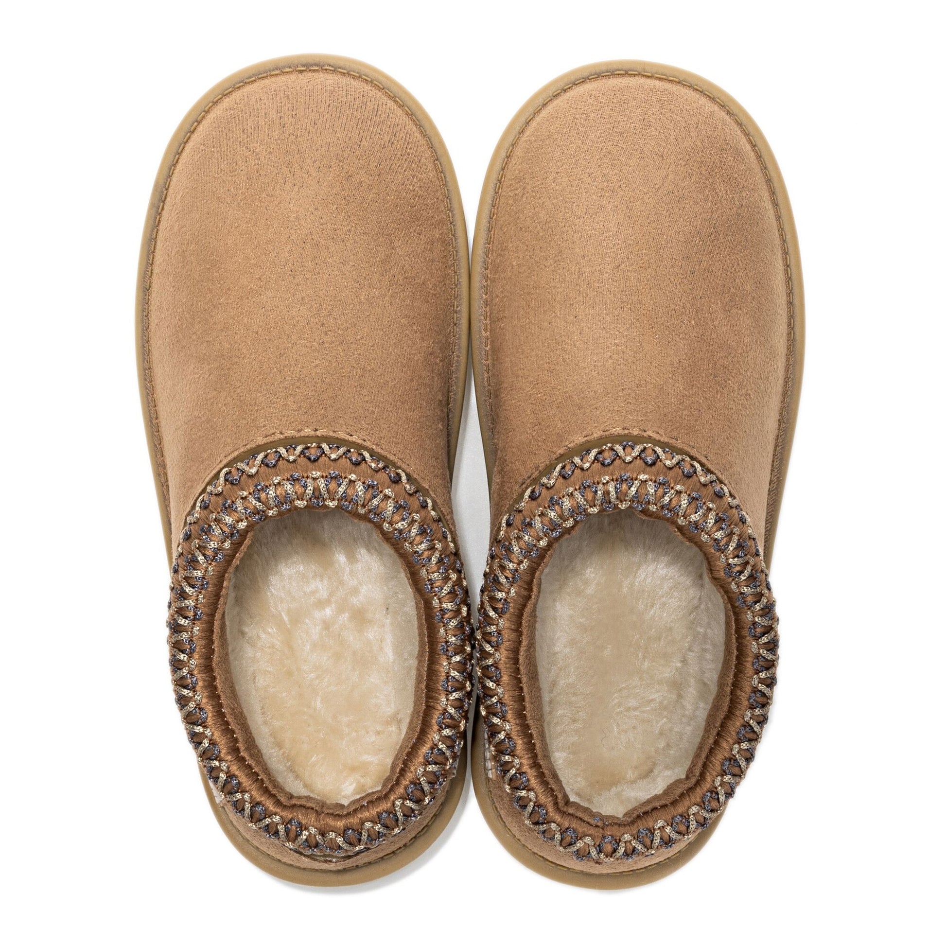 Burnt Tan - Pack Shot - Regatta Childrens-Kids Risley Waterproof Mules