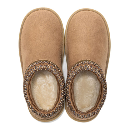 Burnt Tan - Pack Shot - Regatta Childrens-Kids Risley Waterproof Mules