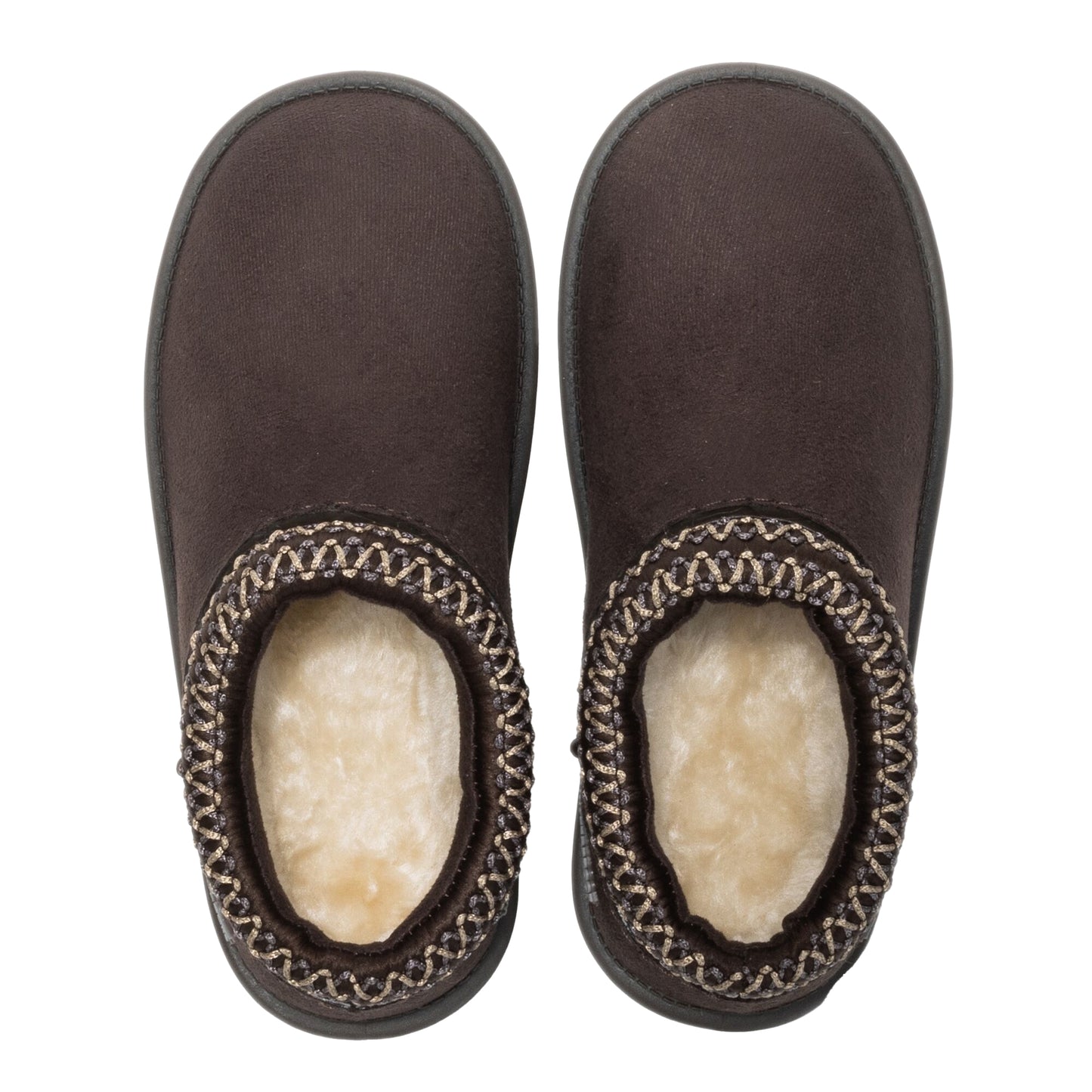 Chocolate - Pack Shot - Regatta Childrens-Kids Risley Waterproof Mules