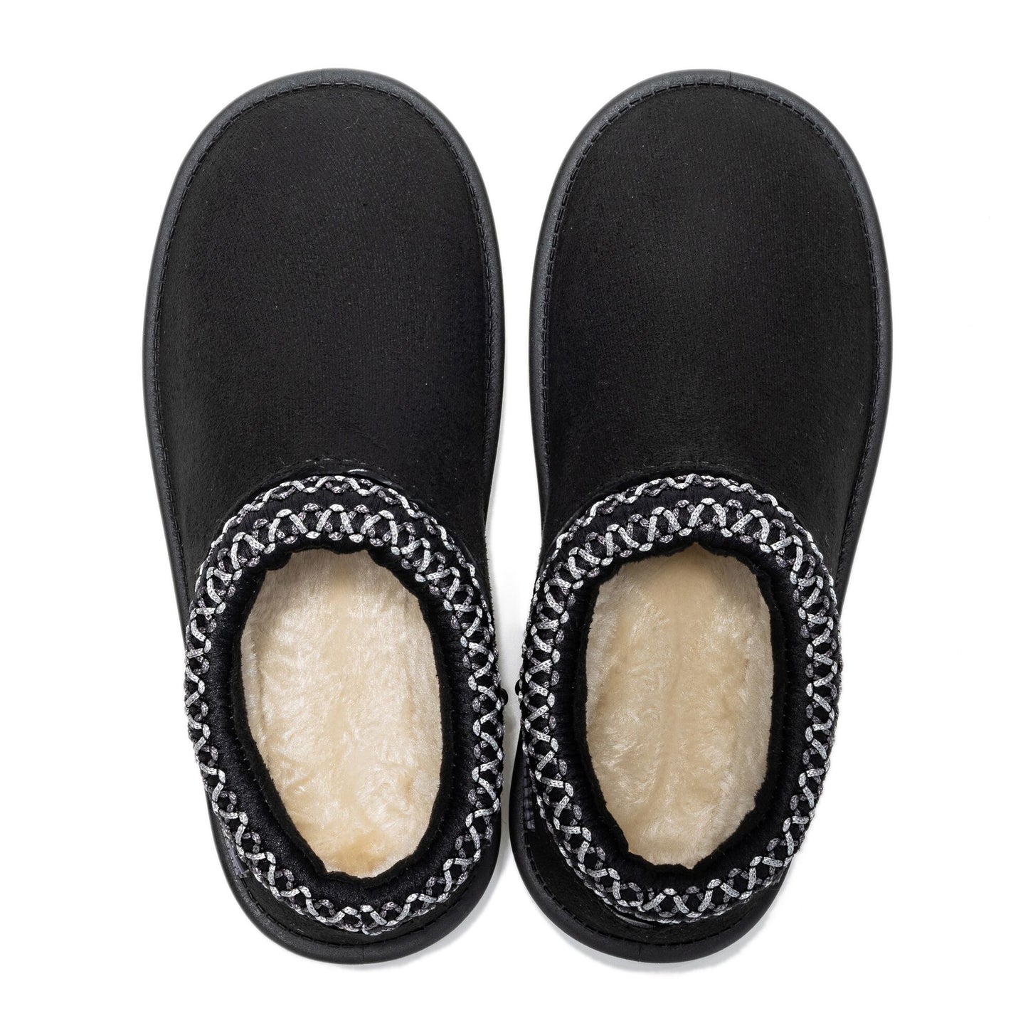 Black - Pack Shot - Regatta Childrens-Kids Risley Waterproof Mules