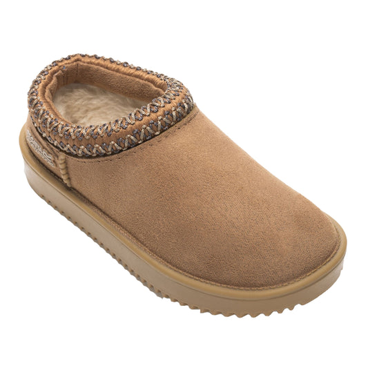 Burnt Tan - Front - Regatta Childrens-Kids Risley Waterproof Mules