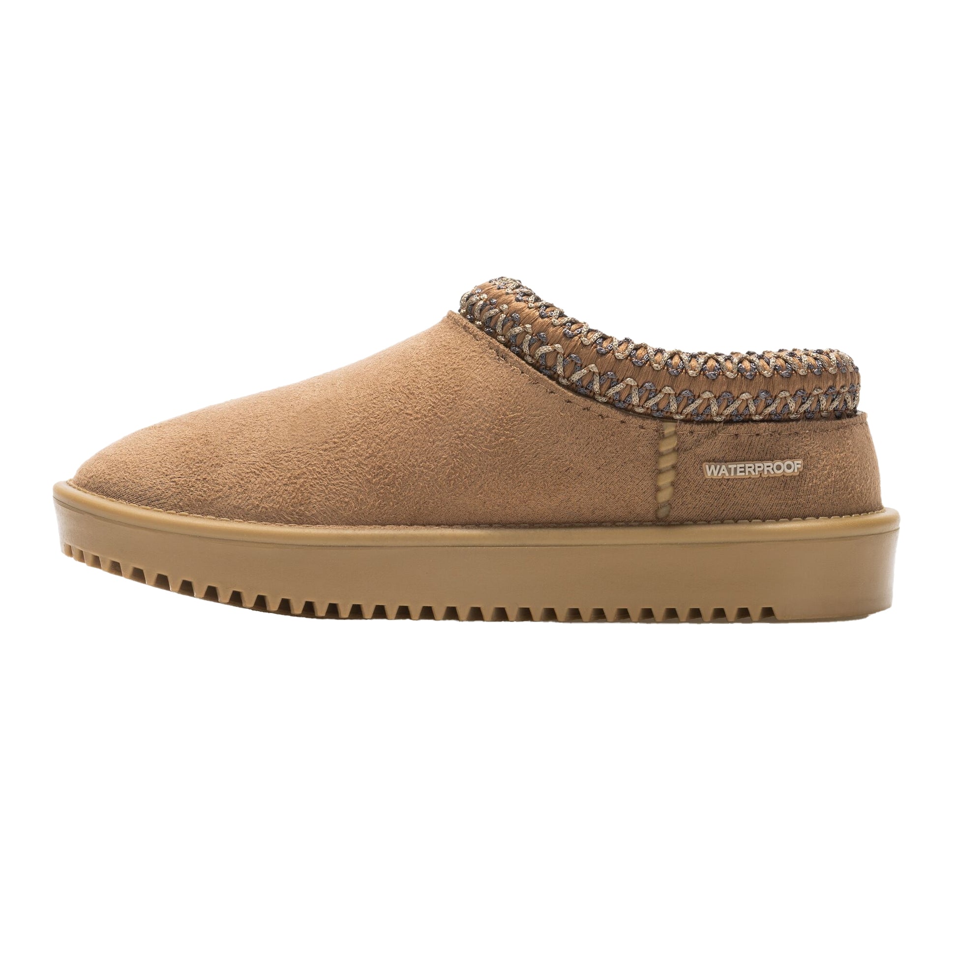Burnt Tan - Side - Regatta Childrens-Kids Risley Waterproof Mules