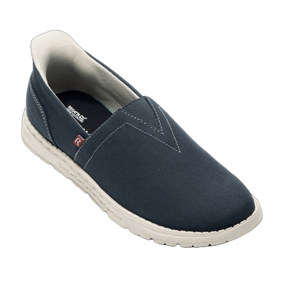 Storm Grey - Front - Regatta Mens Salcombe Trainers