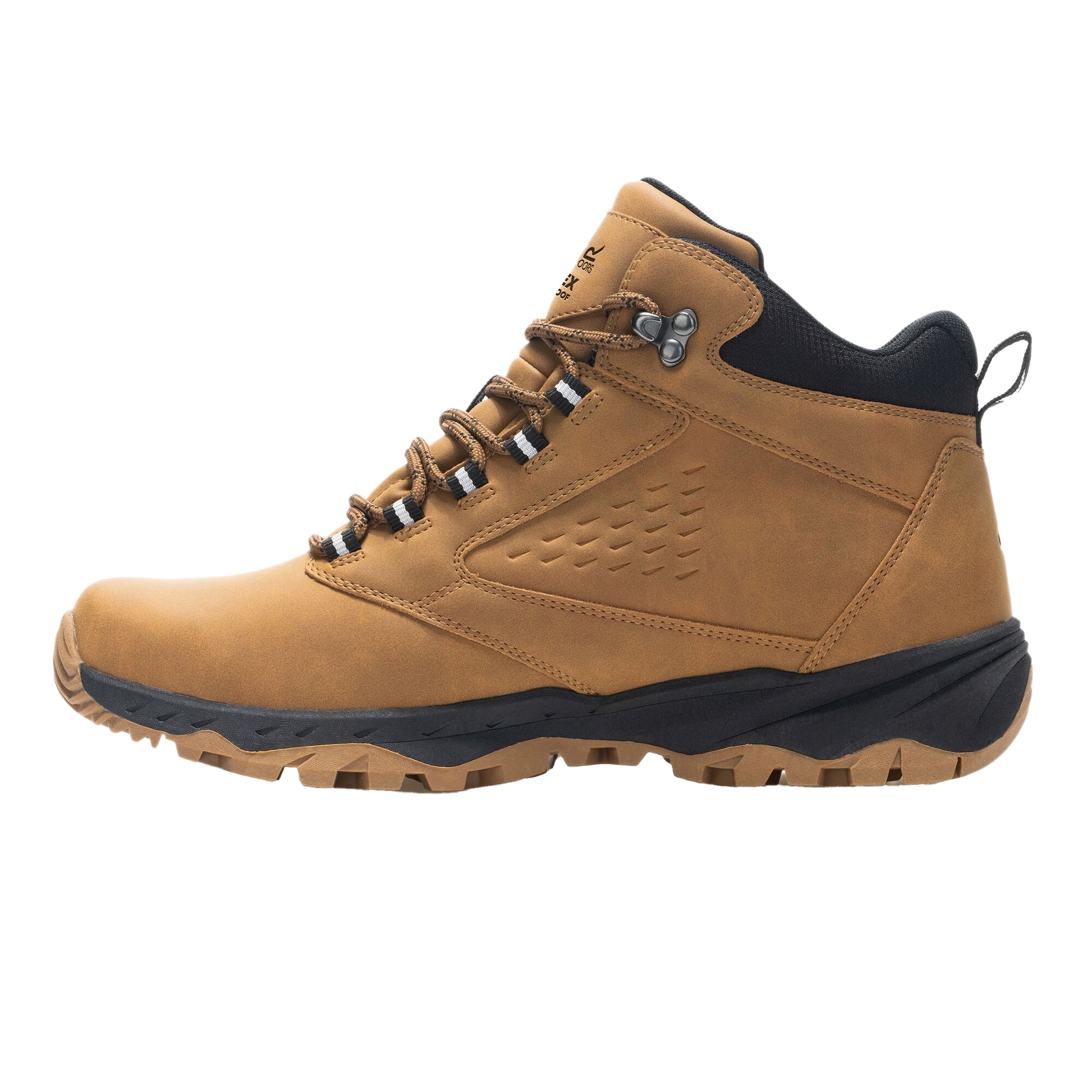 Tan - Side - Regatta Mens Amble Waterproof Walking Boots
