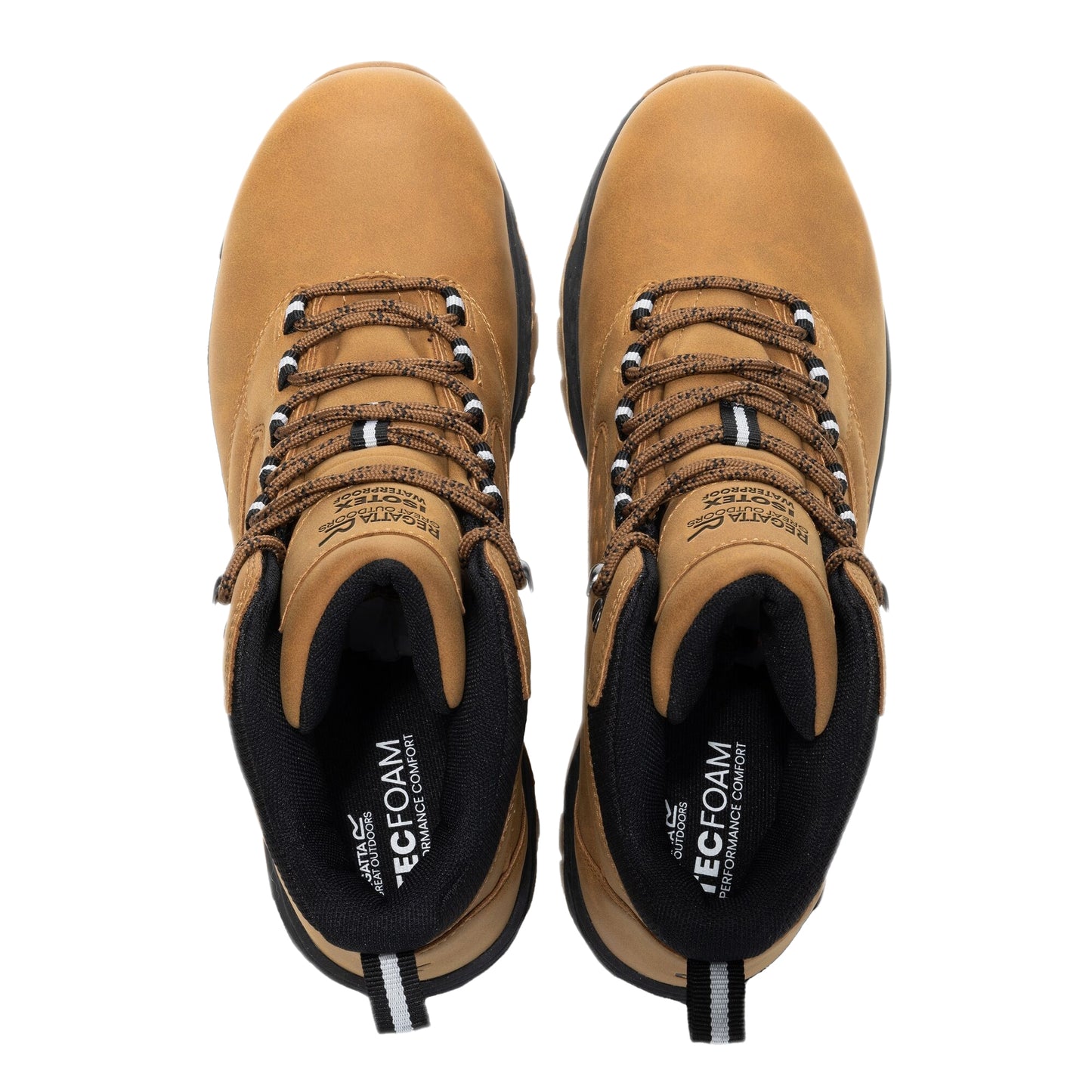 Tan - Pack Shot - Regatta Mens Amble Waterproof Walking Boots