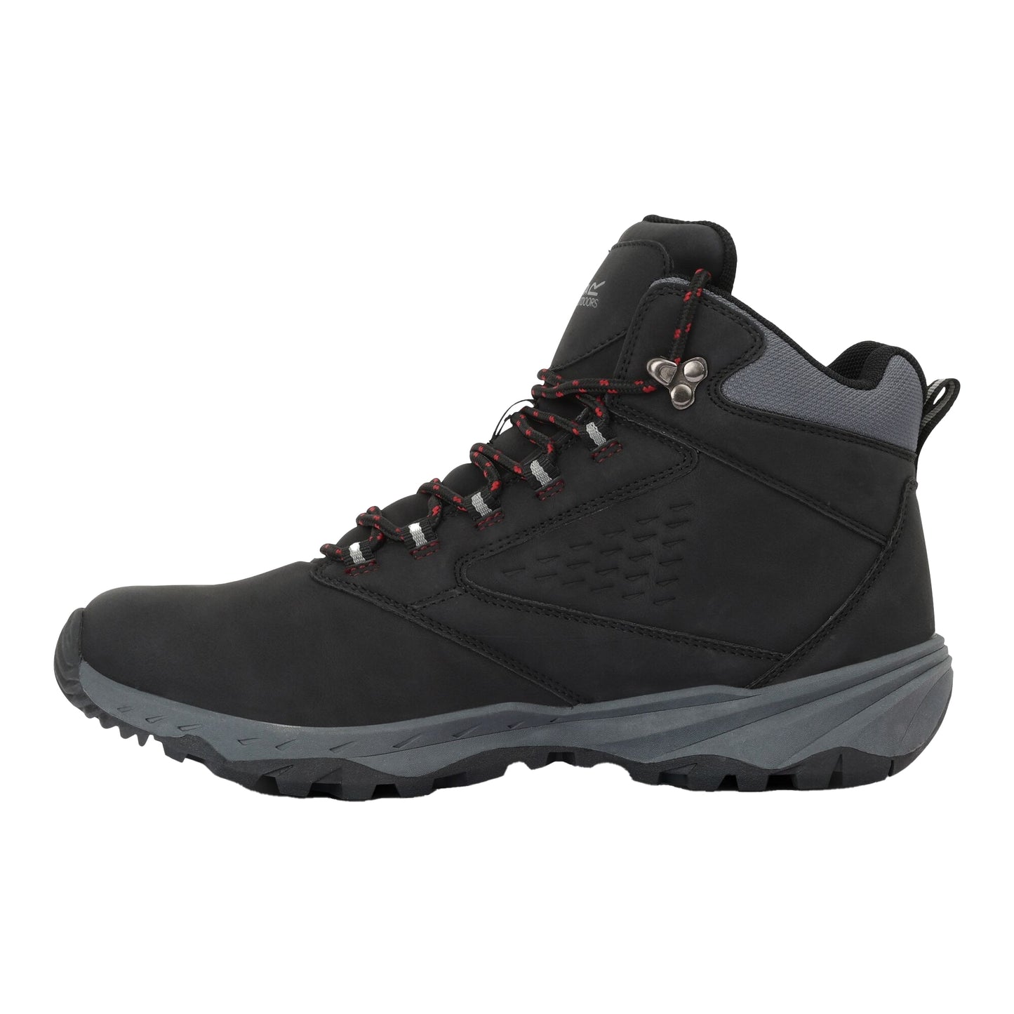 Black-Rio Red - Side - Regatta Mens Amble Waterproof Walking Boots