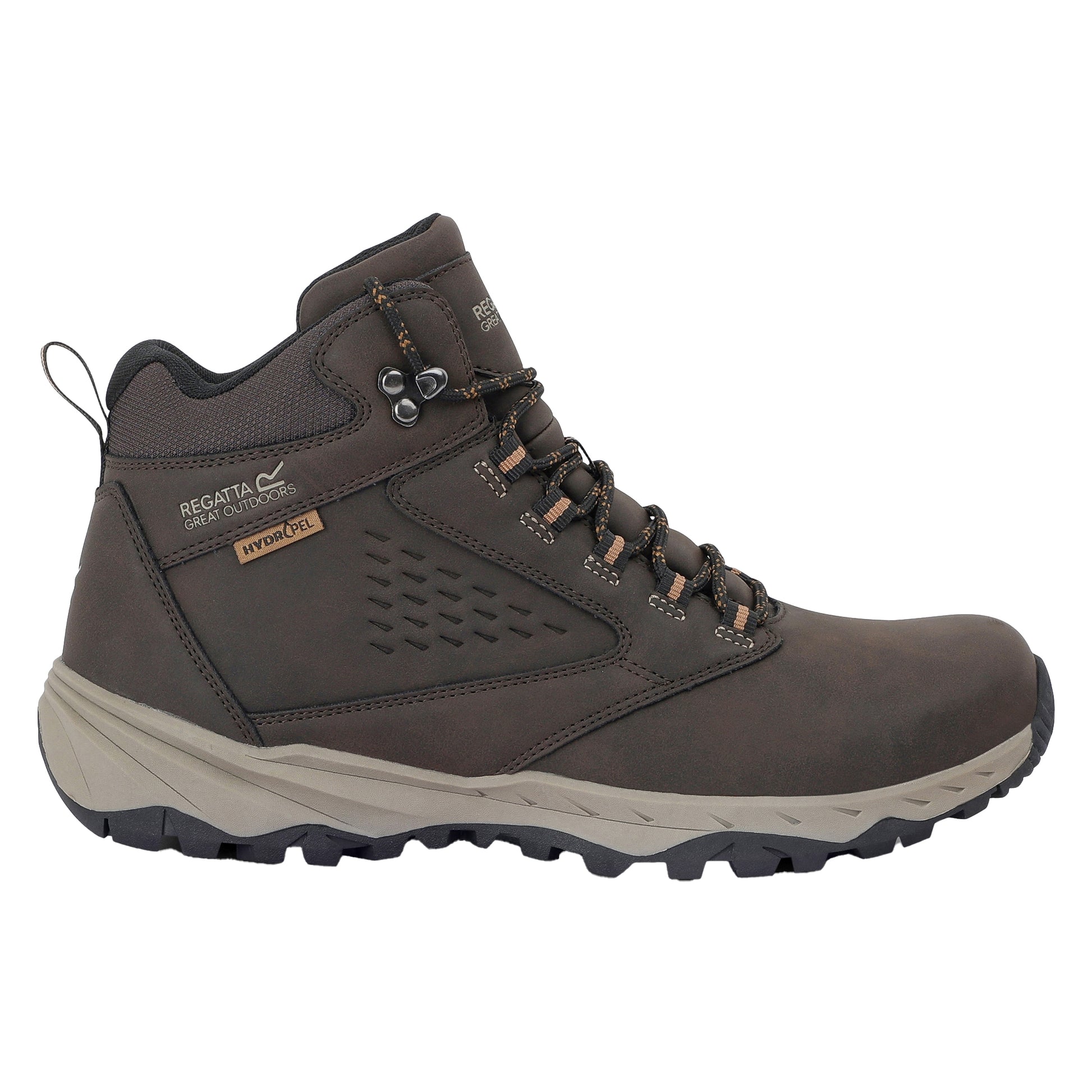 Peat-Tan - Lifestyle - Regatta Mens Amble Waterproof Walking Boots