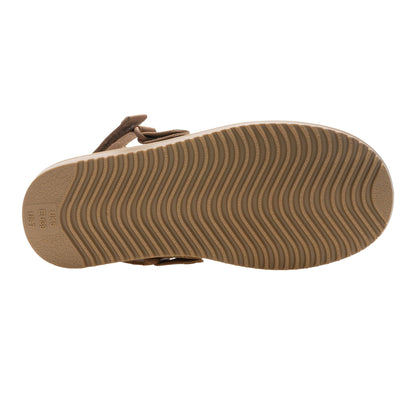 Burnt Tan - Close up - Regatta Womens-Ladies Risley Clogs