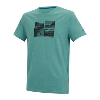 Arctic - Side - Regatta Mens Breezed Photo Collage T-Shirt