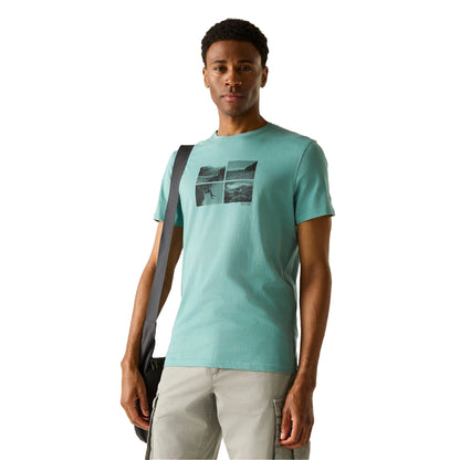 Arctic - Lifestyle - Regatta Mens Breezed Photo Collage T-Shirt