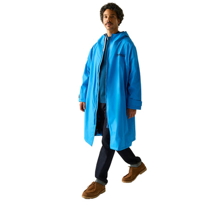 Sonic Blue - Lifestyle - Regatta Unisex Adult Camo Waterproof Changing Robe