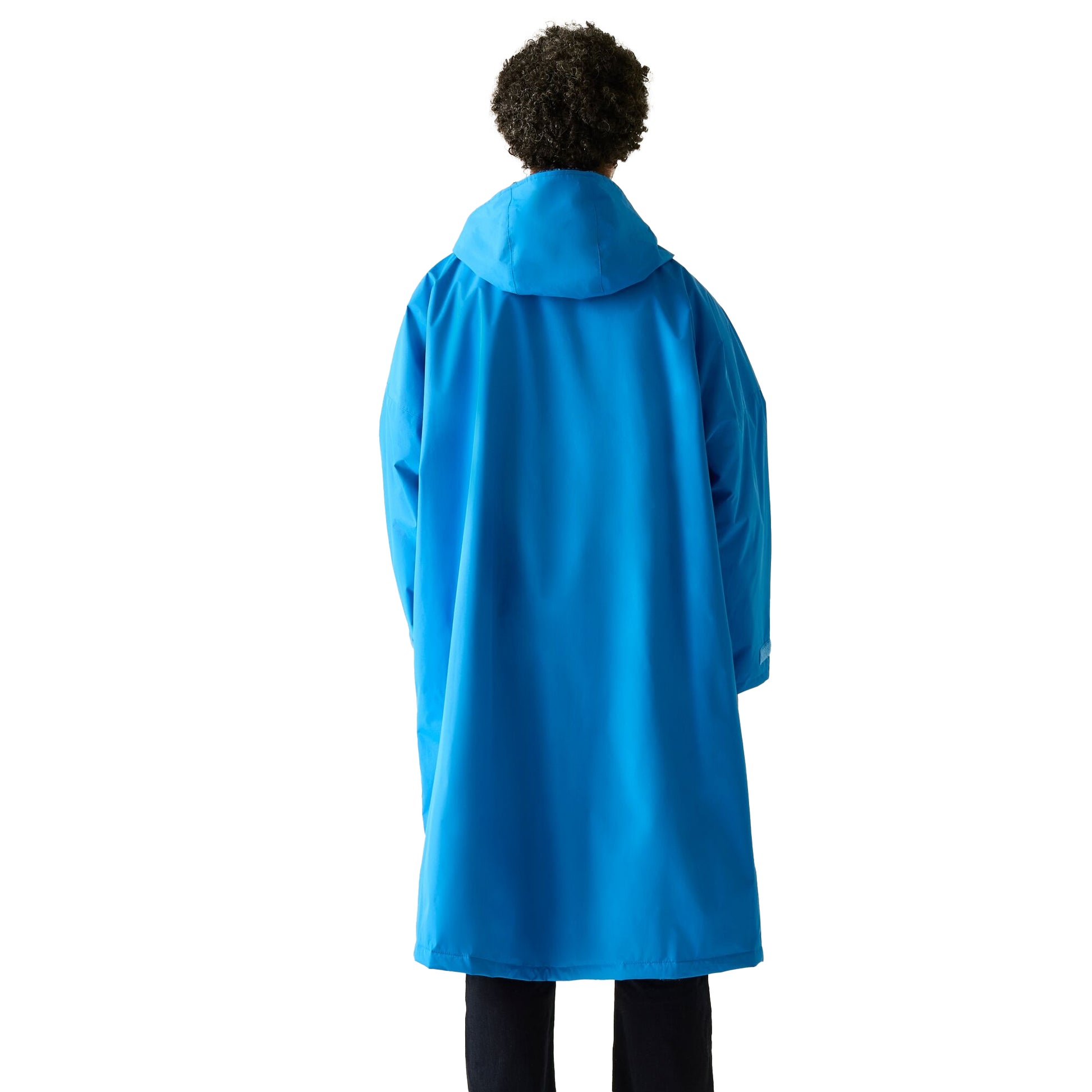 Sonic Blue - Pack Shot - Regatta Unisex Adult Camo Waterproof Changing Robe
