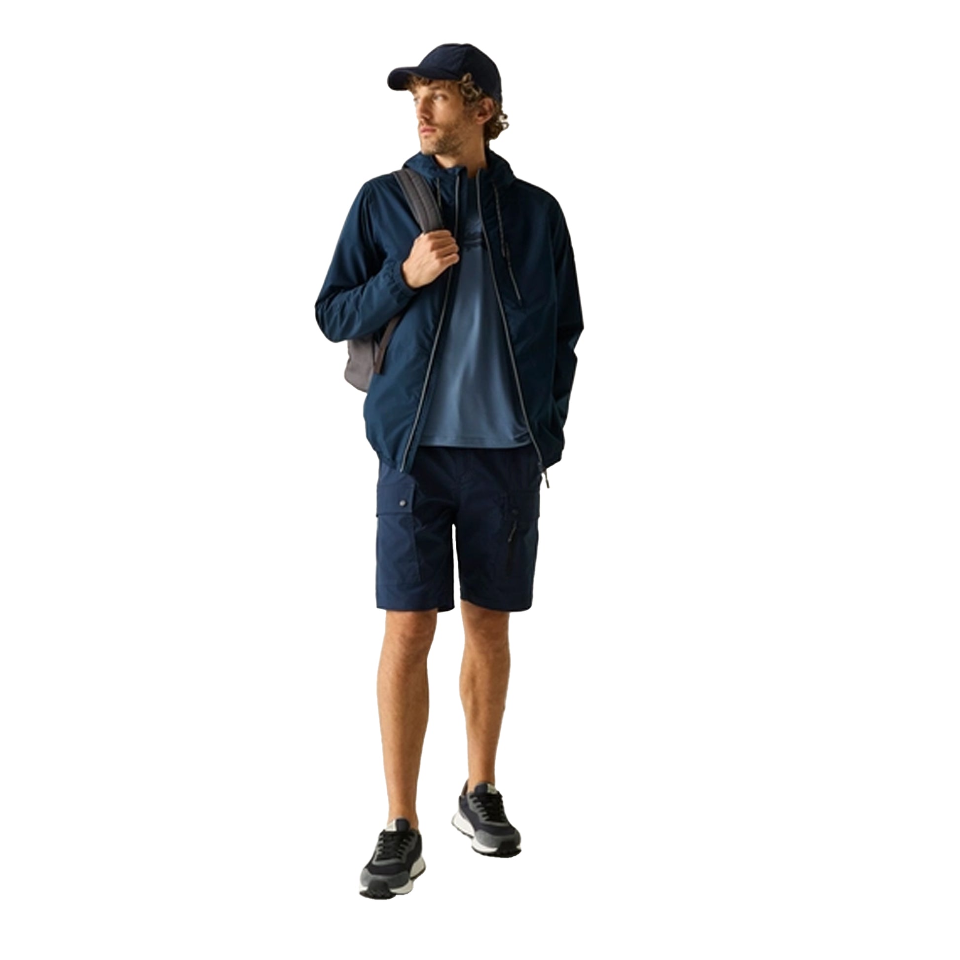 Navy - Lifestyle - Regatta Mens Shorebay Waterproof Jacket
