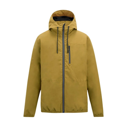 Wood Brown-Black - Front - Regatta Mens Shorebay Waterproof Jacket