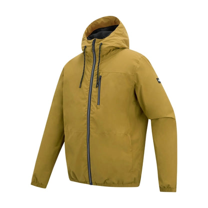 Wood Brown-Black - Side - Regatta Mens Shorebay Waterproof Jacket