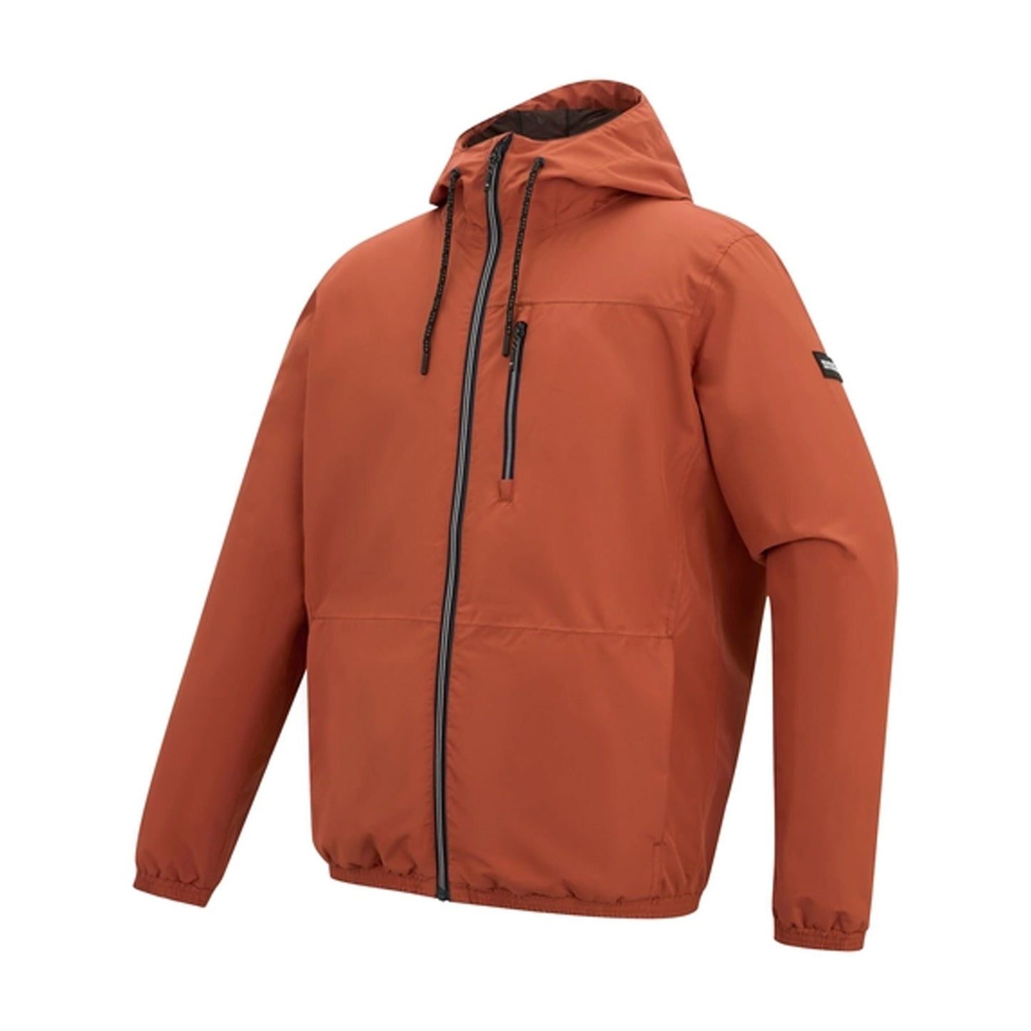 Brick-Black - Side - Regatta Mens Shorebay Waterproof Jacket