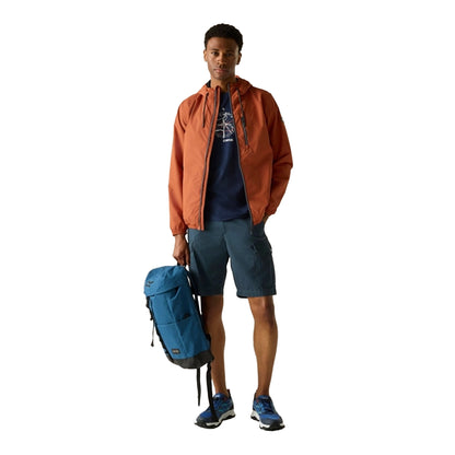 Brick-Black - Lifestyle - Regatta Mens Shorebay Waterproof Jacket