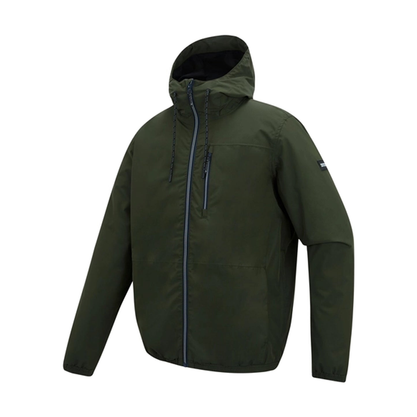 Dark Khaki-Black - Side - Regatta Mens Shorebay Waterproof Jacket