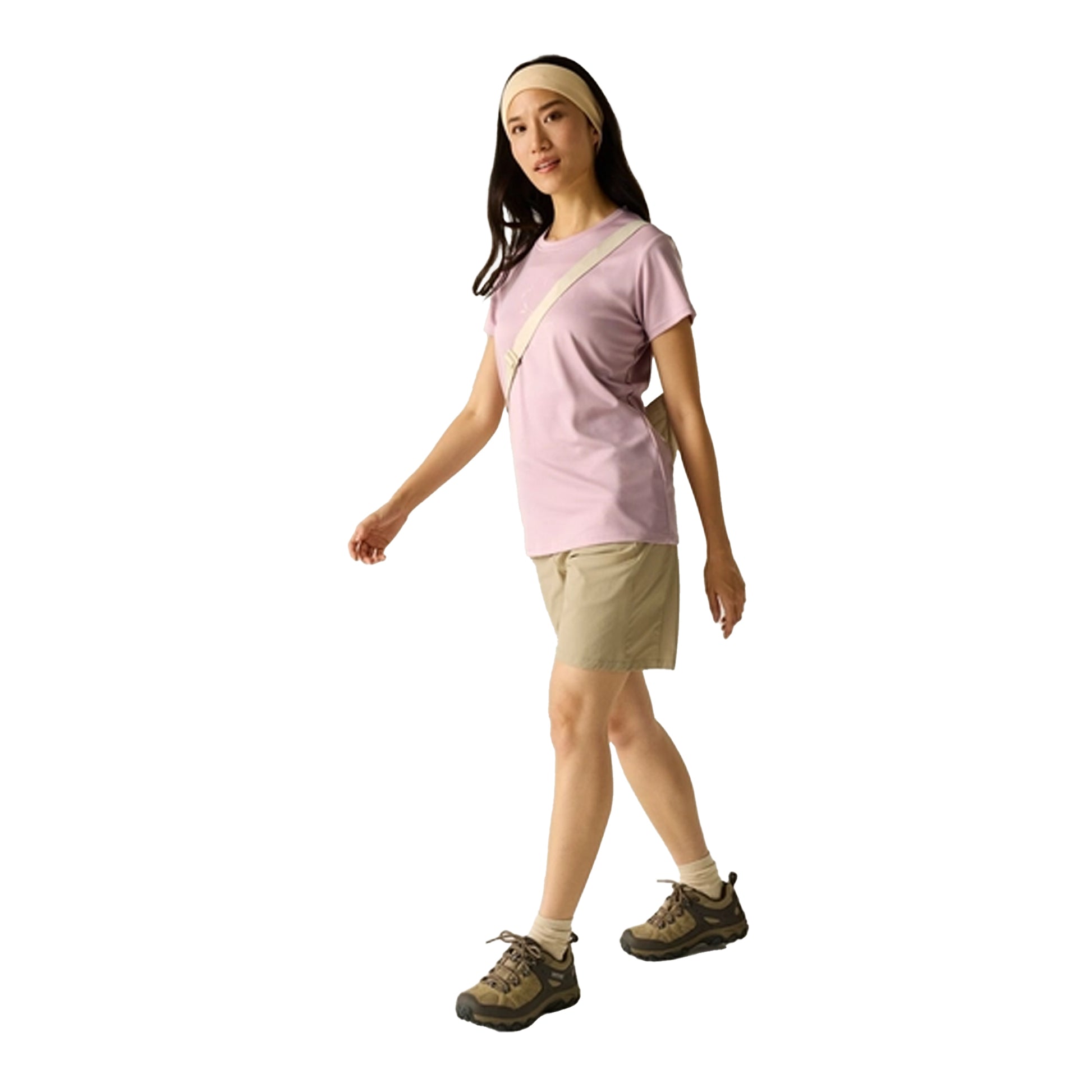 Powder Lilac - Lifestyle - Regatta Womens-Ladies Fingal Dragonfly T-Shirt