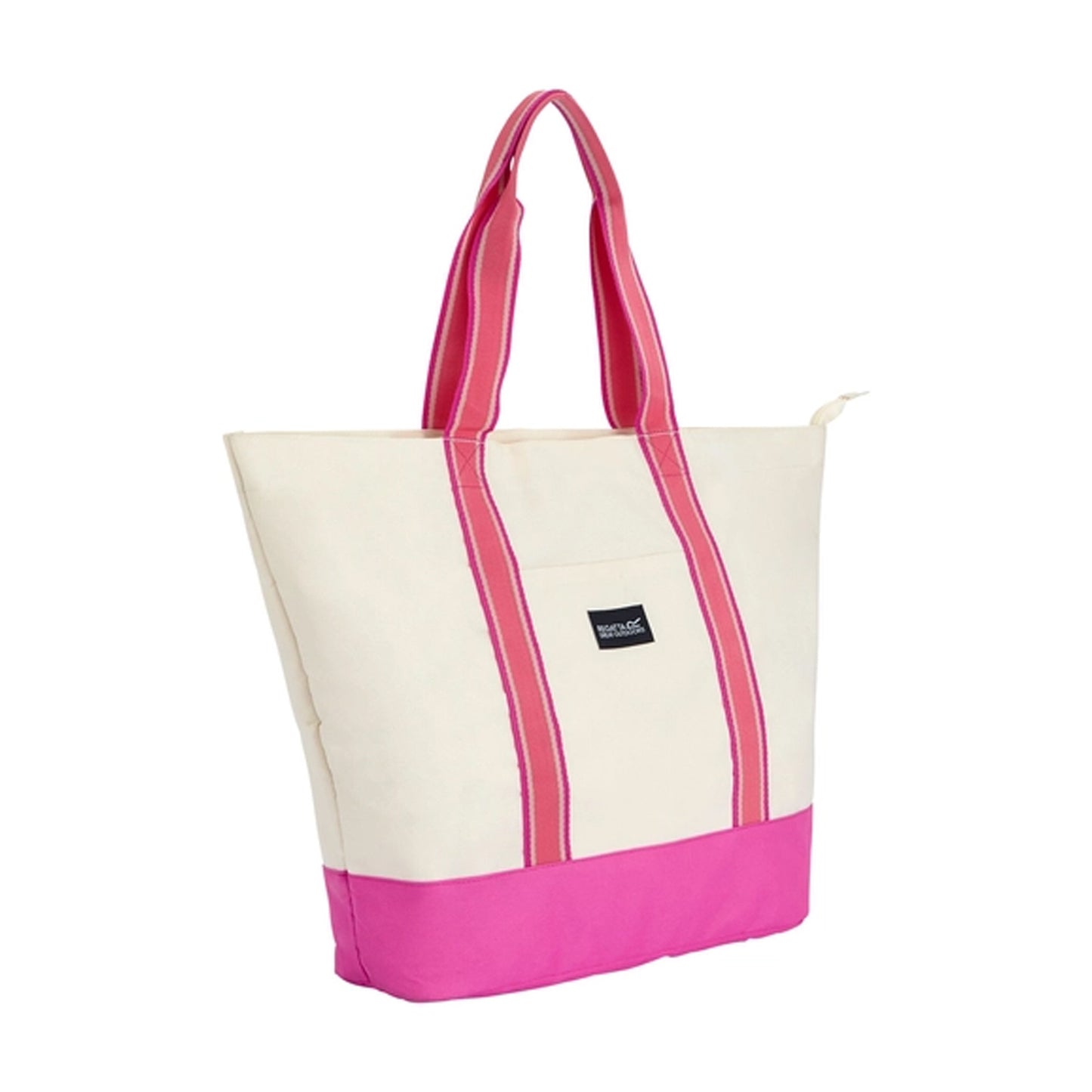 Light Vanilla-Rose Violet - Side - Regatta Boulder Beach Tote Bag