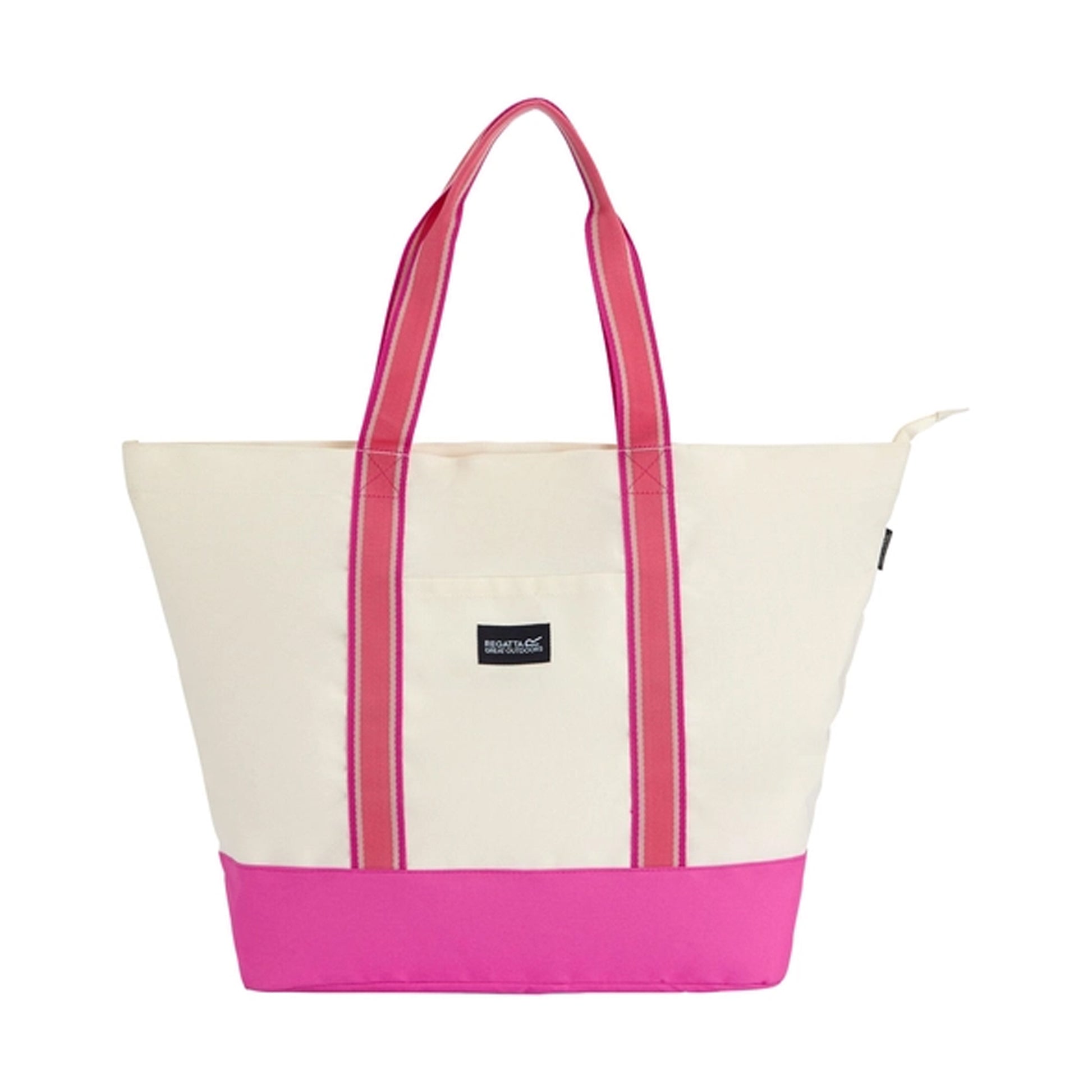 Light Vanilla-Rose Violet - Front - Regatta Boulder Beach Tote Bag