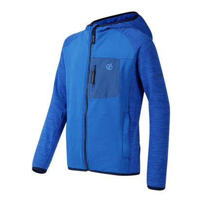 Oxford Blue - Side - Dare 2B Childrens-Kids Expedition Stretch Midlayer