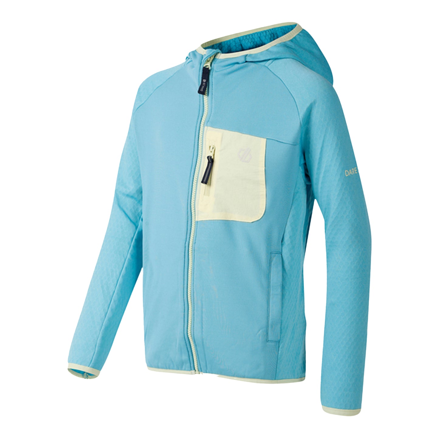 Nordic Blue - Side - Dare 2B Childrens-Kids Expedition Stretch Midlayer