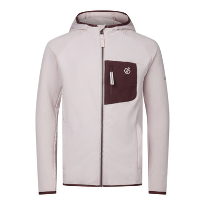 Pink Haze - Front - Dare 2B Childrens-Kids Expedition Stretch Midlayer