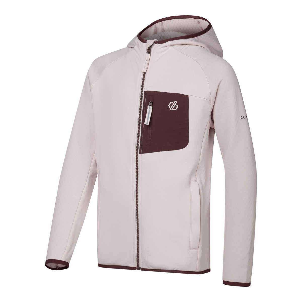 Pink Haze - Side - Dare 2B Childrens-Kids Expedition Stretch Midlayer