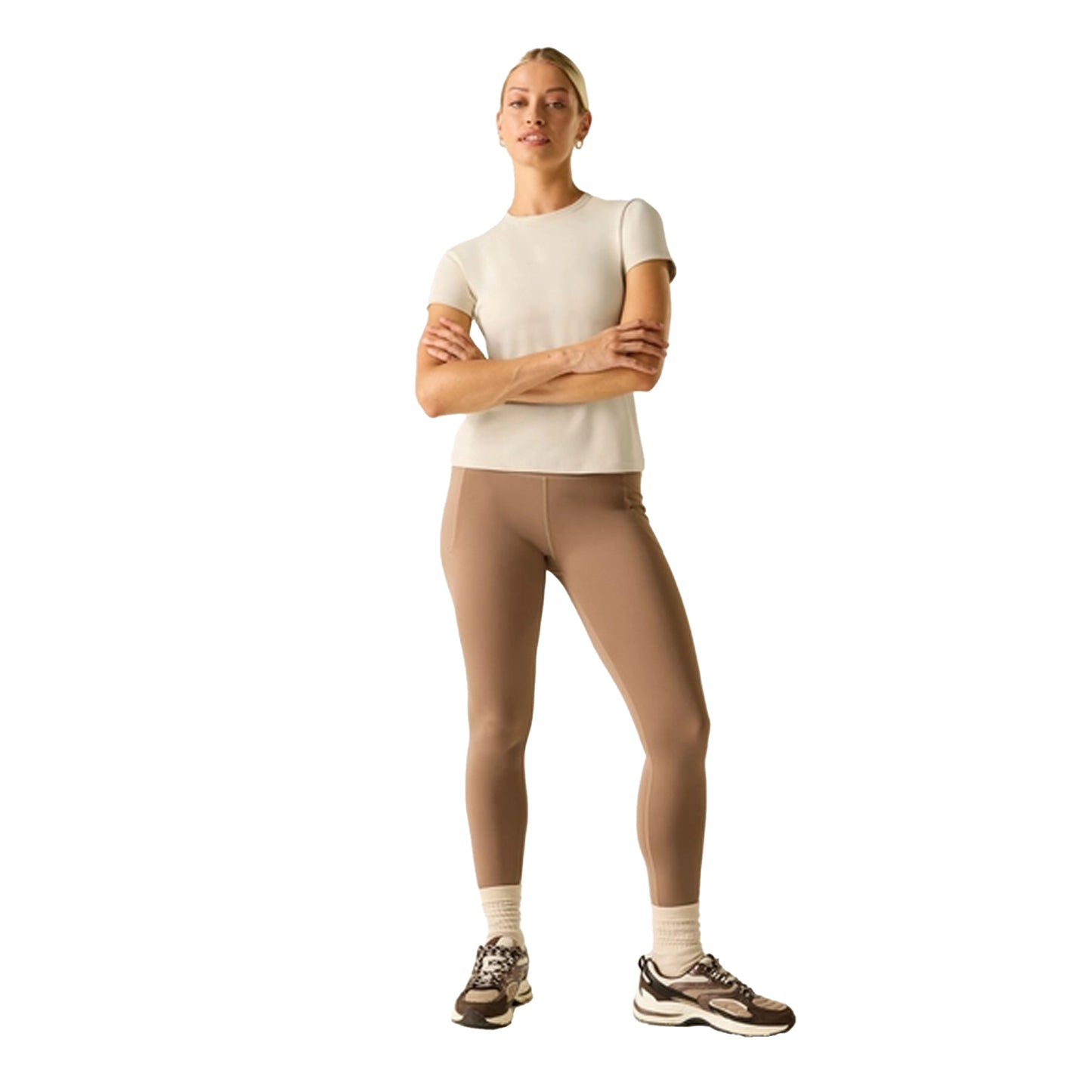 Almond Milk - Lifestyle - Dare 2B Womens-Ladies Refresh T-Shirt