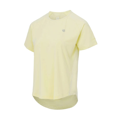 Wax Yellow - Side - Dare 2B Womens-Ladies Chase II T-Shirt