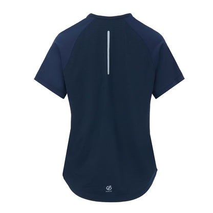 Navy - Back - Dare 2B Womens-Ladies Chase II T-Shirt