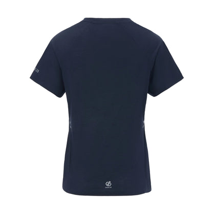 Navy - Back - Dare 2B Womens-Ladies Nimble T-Shirt