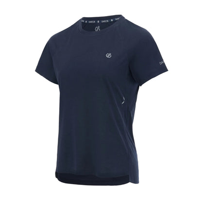 Navy - Side - Dare 2B Womens-Ladies Nimble T-Shirt