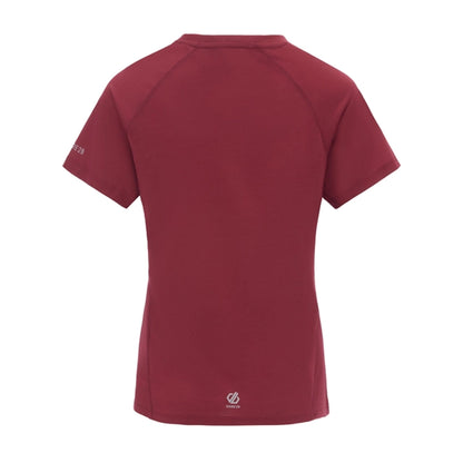 Tibetan Red - Back - Dare 2B Womens-Ladies Nimble T-Shirt